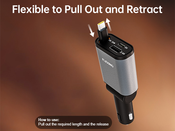 car charger for iphone 16 car charger usb c fast charge car usb charger multi port