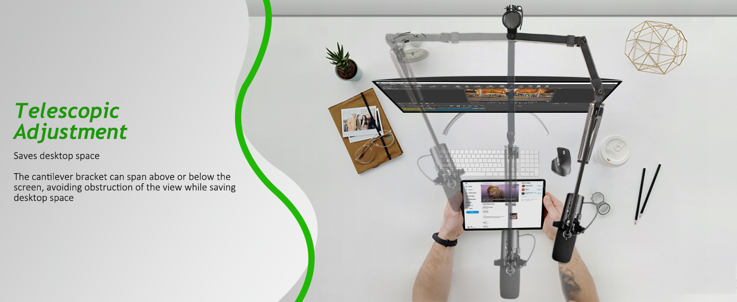 Overhead Mic Boom Arm