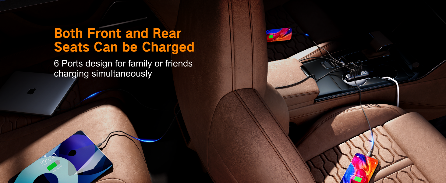 Front &amp;amp; Back Seats Charging