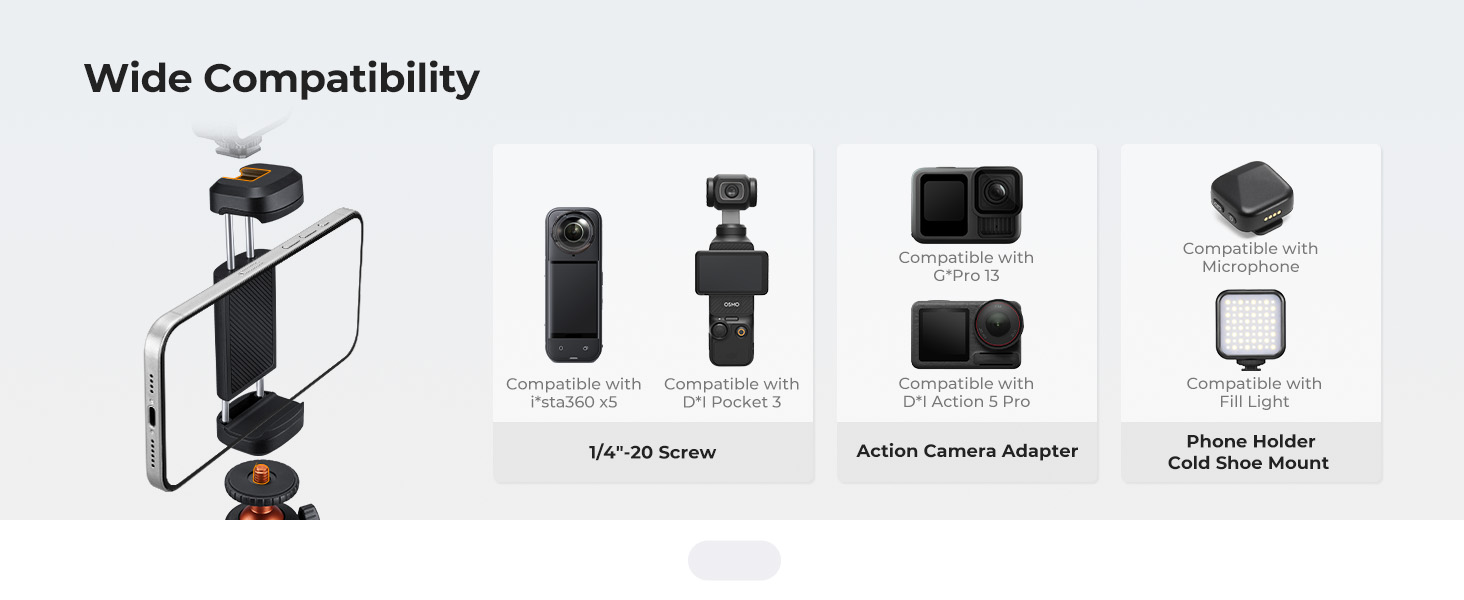 camera stand go pro stick travel phone selfie small action table top go pro stick