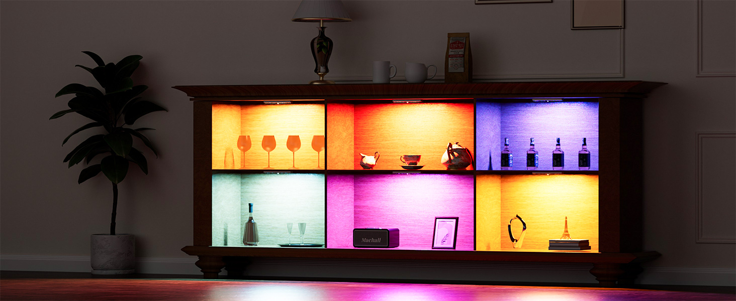 RGB under cabinet lights