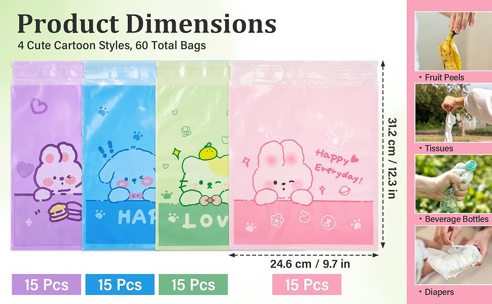 car garbage bag