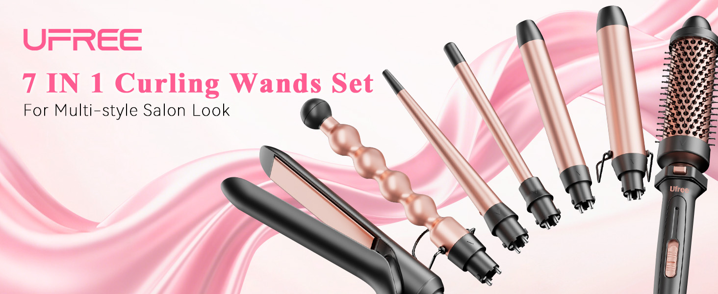 Curling Wands Set