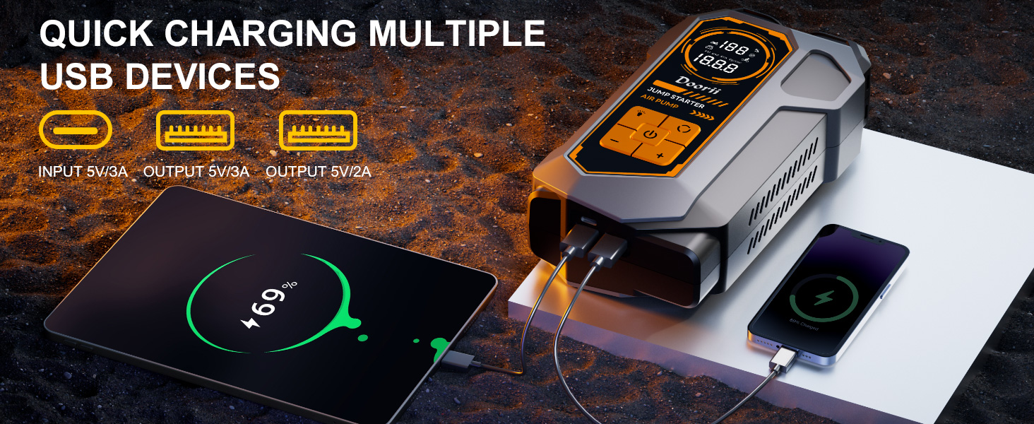 car battery jump starter