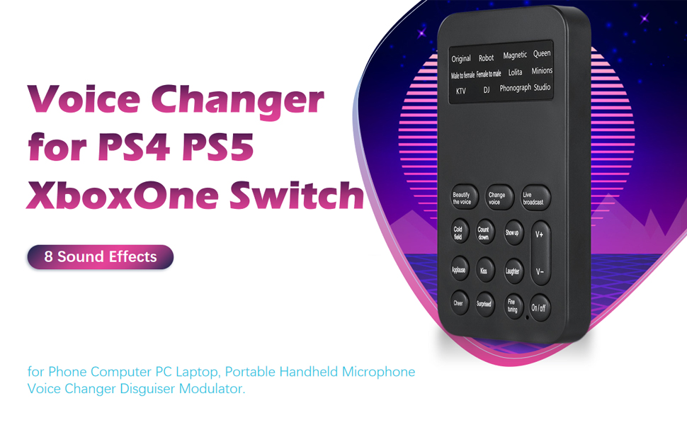 ghostface voice changer voice changer for xbox series x portable voice changer for phone