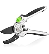 WORKPRO Garden Anvil Pruning Shears, 8" Pruning Scissors Heavy Duty with Ergonomically Design Han...