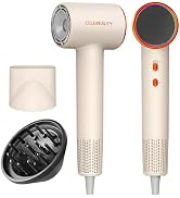 Professional Hair Dryer with Diffuser - 110,000 RPM High-Speed Blow Dryer Strong Motor &amp; Ionic Te...