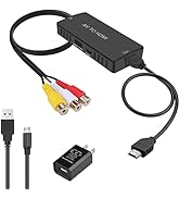 LVY AV to HDMI Converter RCA to HDMI Converter Composite CVBS to HDMI Video Audio Converter Adapt...