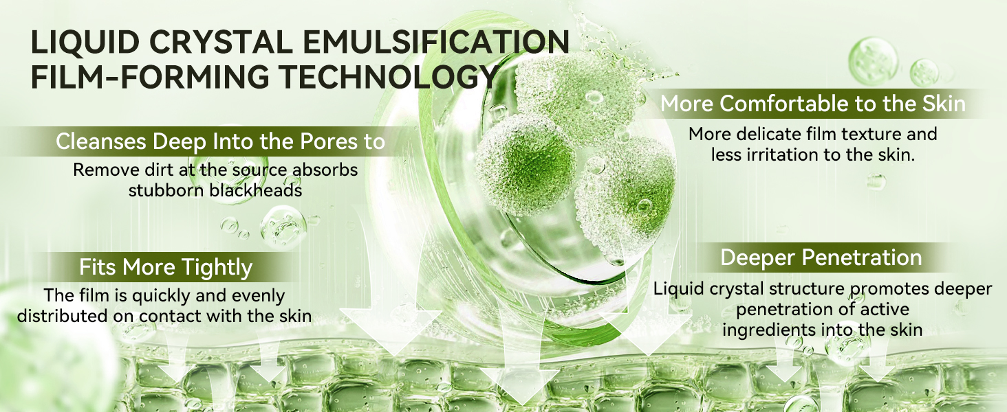LIQUID CRYSTAL EMULSIFICATION FILM-FORMING TECHNOLOGY