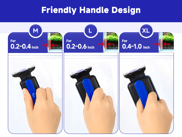Magnetic Aquarium Fish Tank Glass Cleaner