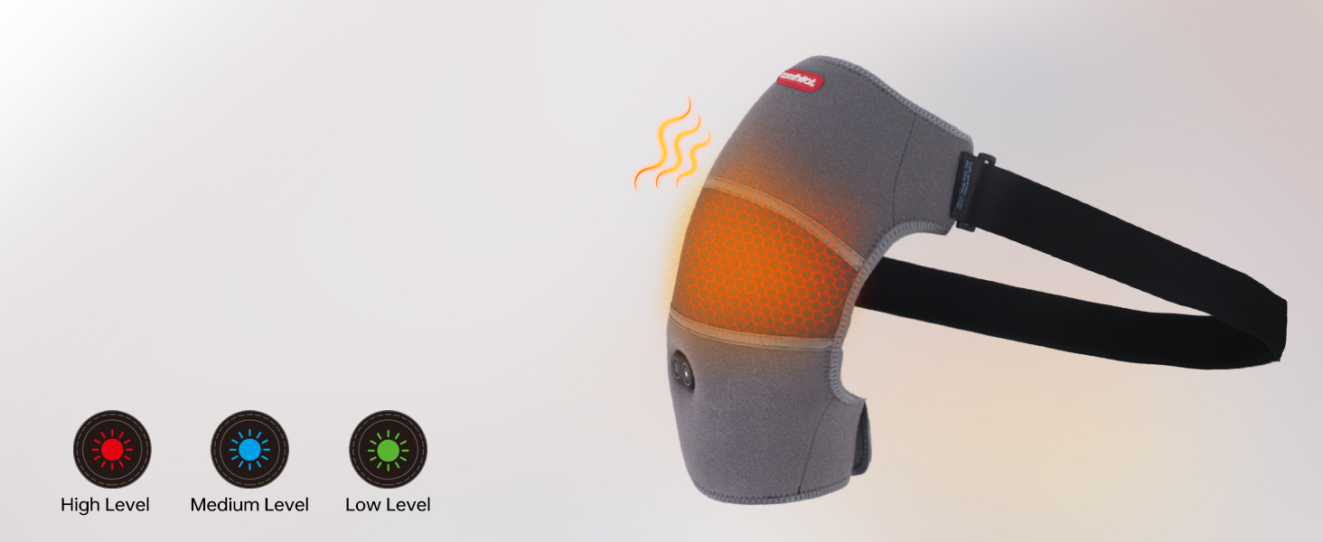shoulder heating pad massager