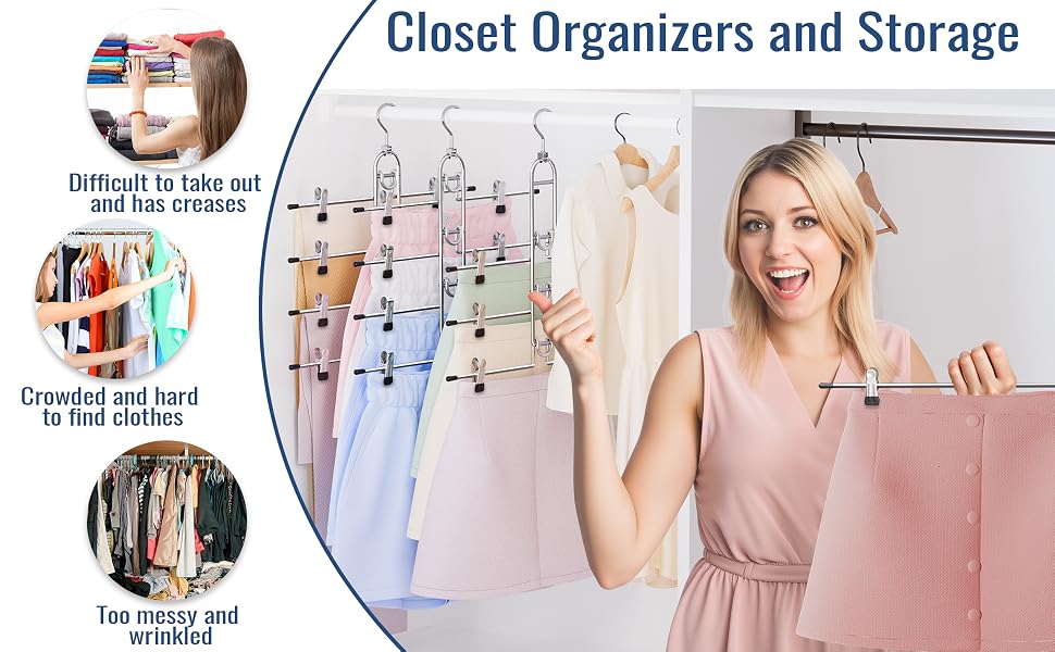 pants hangers with clips