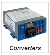 Converters. Blue RecPro RV converter.