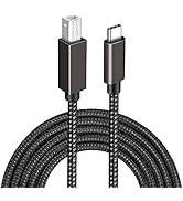 Tianle USB C Printer Cable, Thunderbolt 3 Type C Male to USB B Male Lead Scanner Cable Compatible...