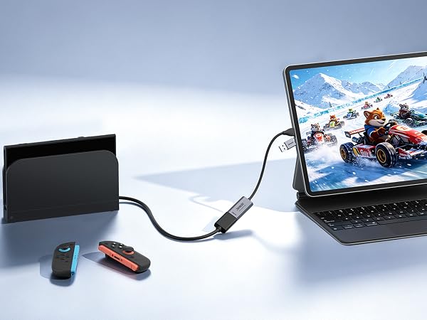 JEMDO 4K HDMI Capture Card 1080P 60FPS Video USB3.0