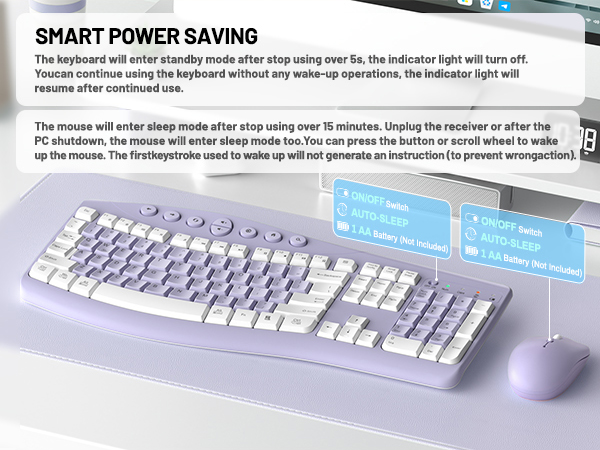 ergonomic keyboard and mouse 6