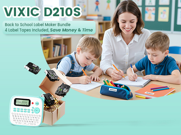 D210S school label maker for kids school items stuff supplies classroom teacher