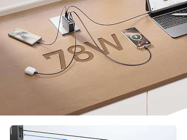 retractable phone charger wall plug