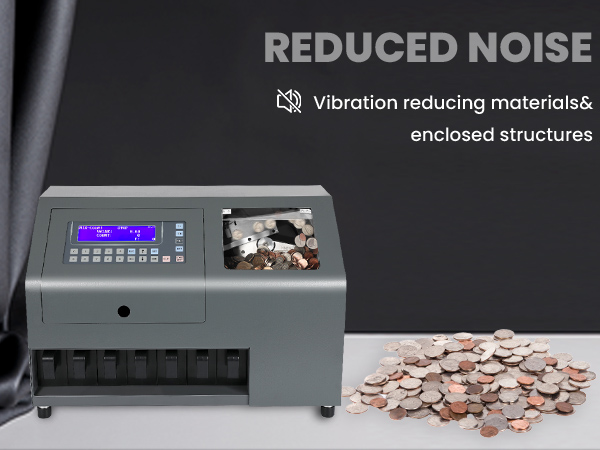 cs-610s+pro heavy duty coin sorter machine