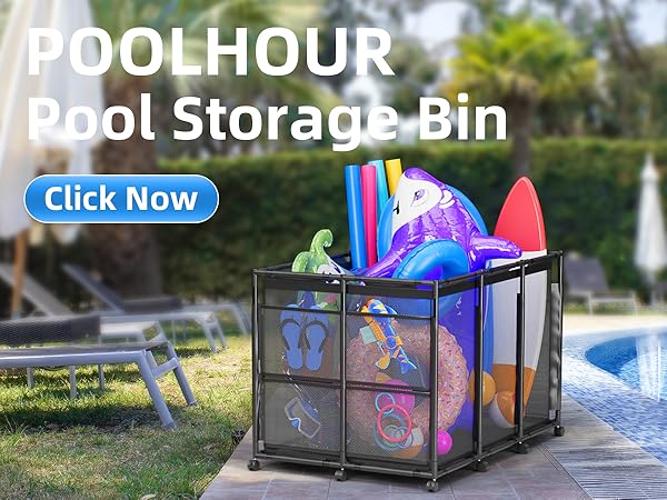pool float storage