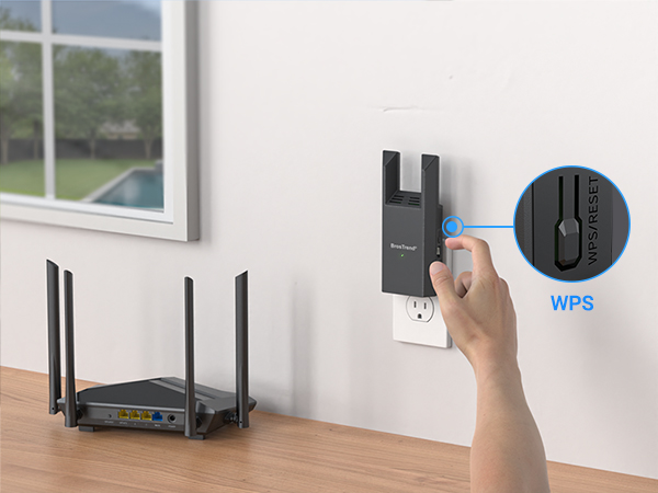 WPS Setup Step Two Within 2 Minutes Press and Hold the Adapter WPS Button for 1 Second