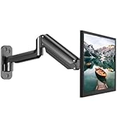HUANUO Single Monitor Wall Mount for 13 to 32 Inch Computer Screen, Gaming Monitor Wall Mount Arm...