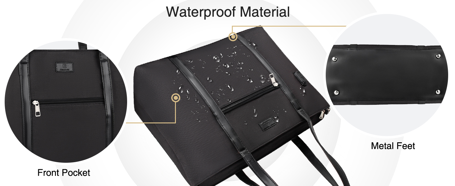 Laptop bag waterproof function