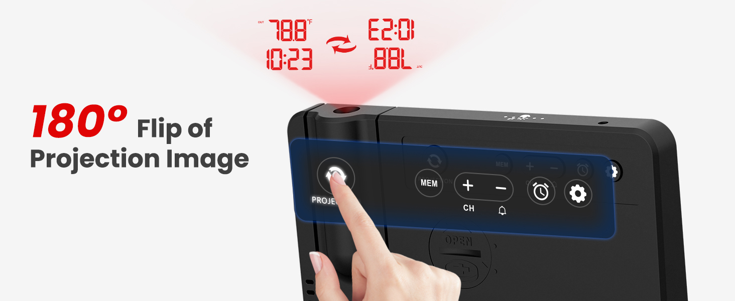 Projection Alarm Clock
