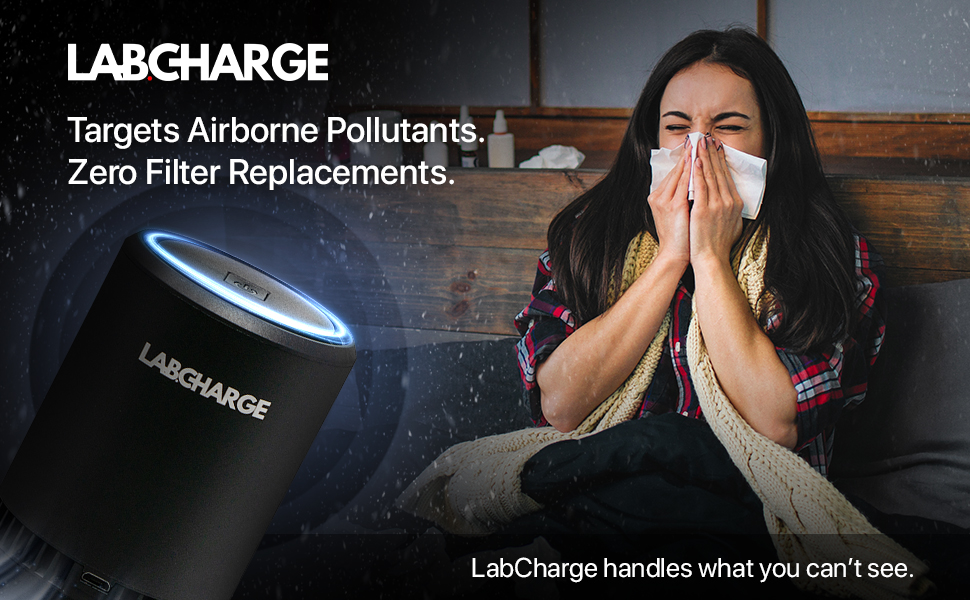 lab charge ionic no filter air purifiers for home accesorios para el cuarto de hombre