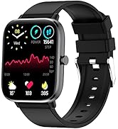 Yihou Fitness Tracker with Heart Rate Monitor Activity Tracker Blood Pressure HR Smart Watch Touc...