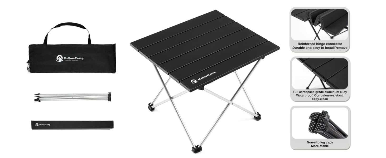 camping table details