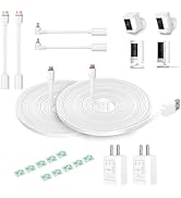DIANMU 10FT Power Extension Charging Cable Charger for Ring Spotlight Cam Plus/Pro/Battery, Ring ...