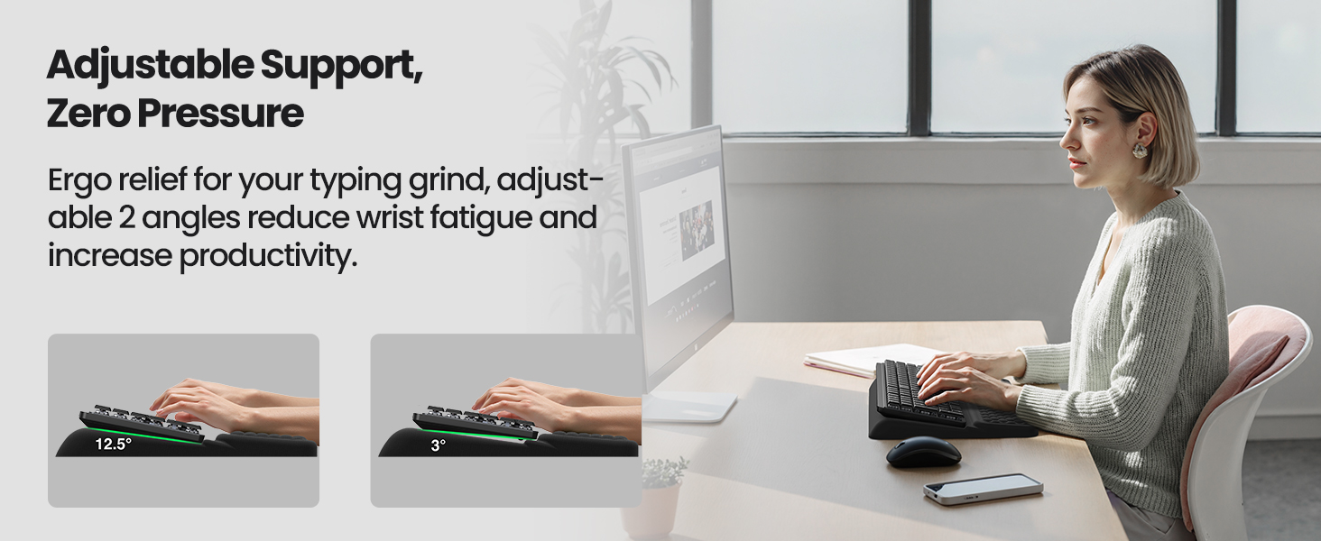 more angles to comfort