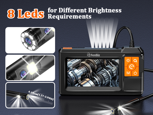 Endoscope Camera with Light