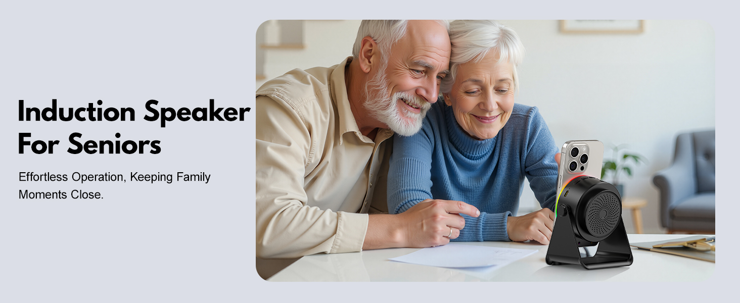 induction speaker phone stand