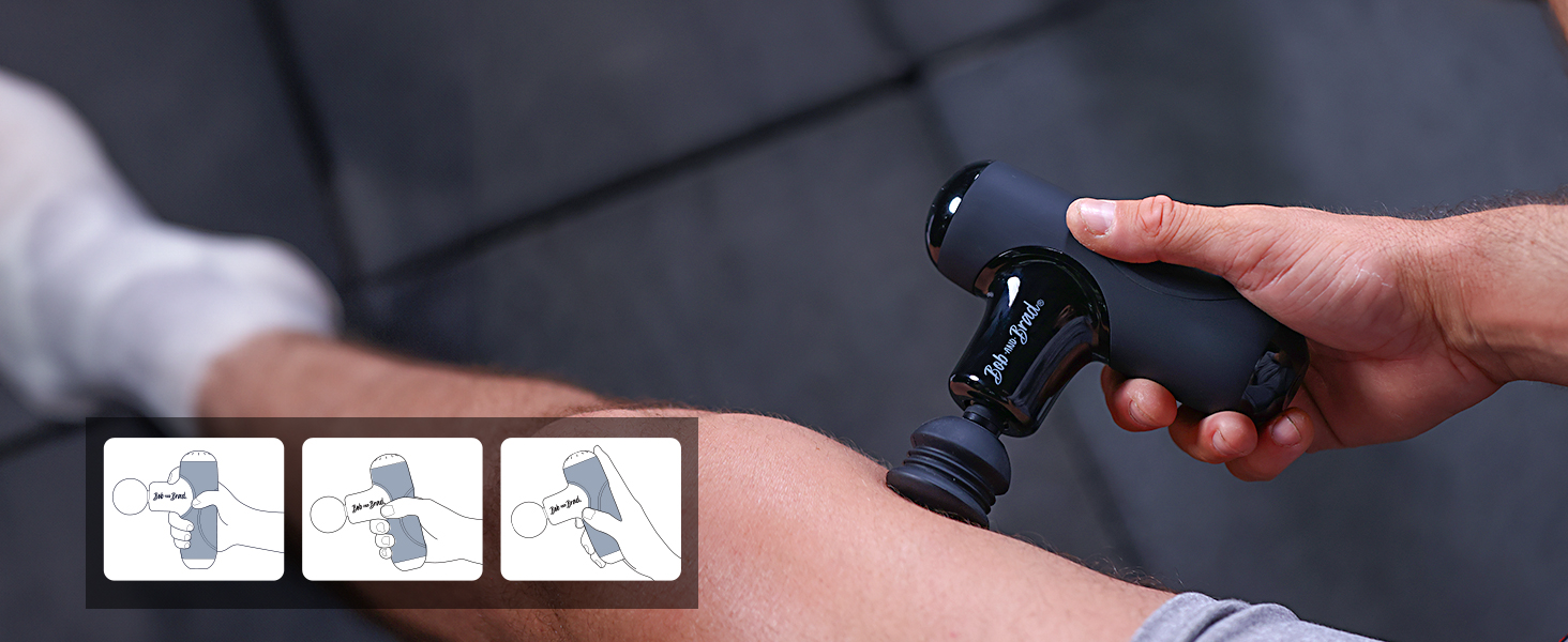 massage gun with heat