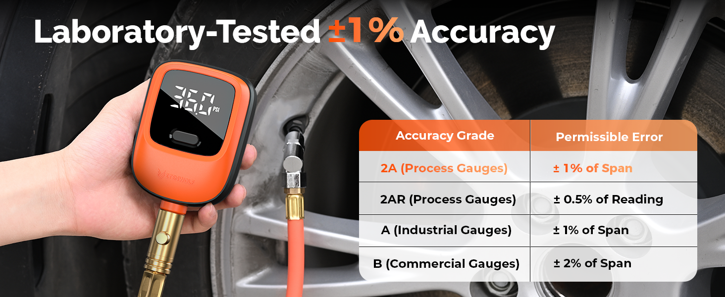 digital tire pressure gauge