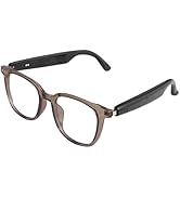 Piluyaa Smart Glasses Bluetooth Audio Sunglasses for Men Women with Dual Stereo Speakers, Open Ea...