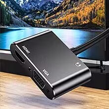 USB 3.0 to VGA Adapter, USB to HDMI Adapter for 2 monitors