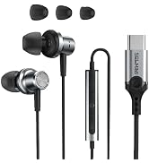 SOLMIMI USB C Headphones Wired, Noise Cancelling in Ear USB C Earphone Corded Compatible to iPhon...
