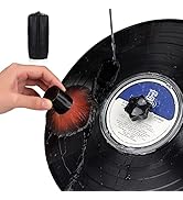 NUSWOR Vinyl Record Wet Cleaning Brush,Turntable CD Cartridge Dust Brush, Anti-Static Soft Album ...