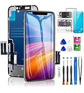 for iPhone 11 Screen Replacement 6.1 Inch, Diykitpl 3D Touch LCD Digitizer Replacement for A2111,...