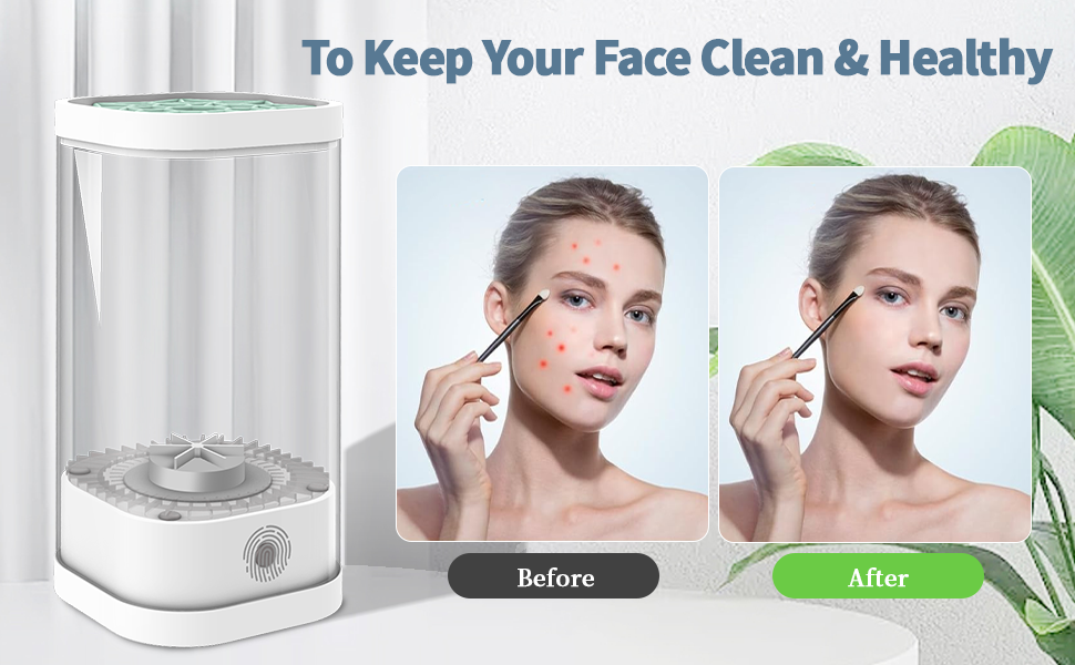 electric makeup brush cleaner