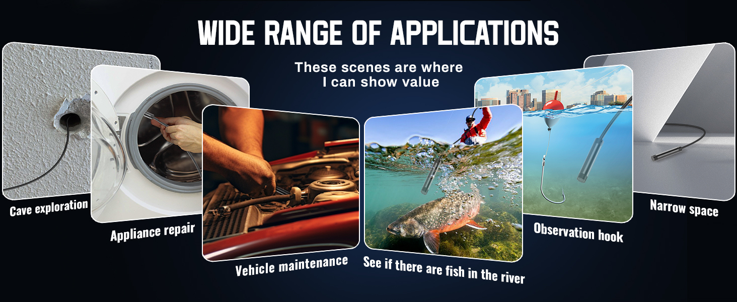 Snake Camera with Light