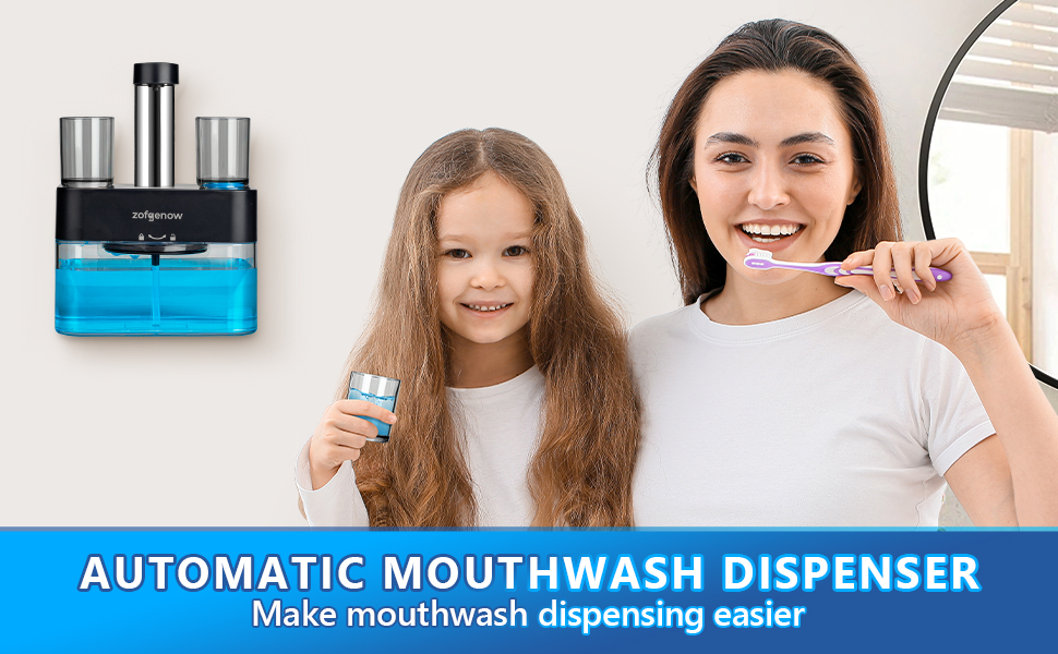 Automatic Mouthwash Dispenser