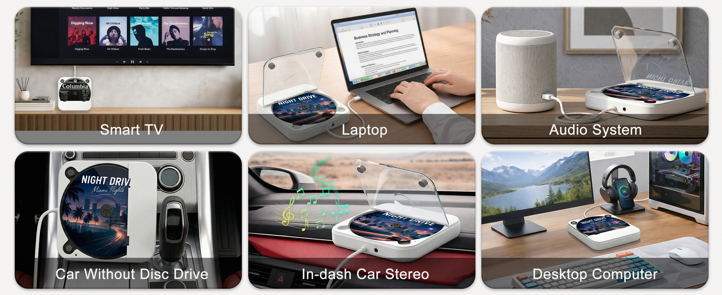 portable cd player for car