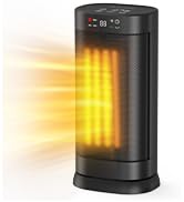digital space heater with remote