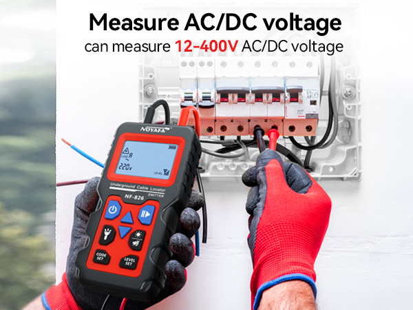 Measure AC/DC voltage