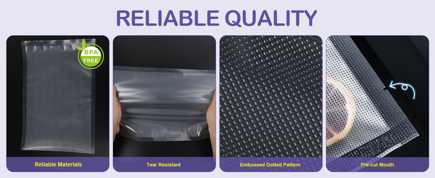 Vacuum Sealer Bags with BPA Free