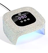 CHRISTINE SHELLY UV Nail Lamp, UV Light for Gel Nails,48W Plug-in Mini Diamond Nail Lamp Nail Dry...